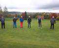 Bild: Golfclub Stiftland/exb
Golfclub-Stiftland-Präsident Wolfgang Ries mit den besten Spielern des jüngsten Turniers, Peter Burger, Andreas Kunz, Johannes Vollath, Klaus Mayerhöfer und Bernhard Stegner (von links). Es fehlt Thomas Hartung.