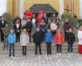 Bild: Lisa Langer/exb
Die erste Gruppe der Firmlinge aus Wiesau.