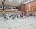 Bild: mde
Zu Wartezeiten auf eine Spenderliege kam es beim Aderlass in Kemnath nicht. Dennoch zeigen sich die Verantwortlichen - mit Blick auf die aktuell herrschende Lage - zufrieden. Genug Platz bot die Mehrzweckhalle, so dass Abstand- und Hygieneregeln ohne Probleme gewahrt werden konnten.