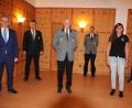 Bild: kro
Wahlen bei der Königlich privilegierten Schützengesellschaft 1519 Waldsassen: Im Bild von links Bürgermeister Bernd Sommer, Gauschützenmeister Manfred Zölch, Erster Schützenmeister Alfred Koch, Christian Koch, Stefanie Dellner und Thomas Bomann.