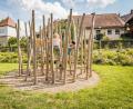 Bild: Thomas Kujat/exb
Die Mehrkosten für die Bewegungsstationen des Mehrgenerationensportplatzes im Stadtpark wurden aus dem letzten Bürgerhaushalt heraus finanziert. Nun stehen neue Wünsche auf der Agenda