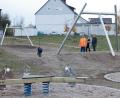 Bild: nza
Neue Spielgeräte für Groß und Klein im Bürgerpark aufgestellt.