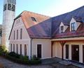Bild: jma
Die evangelischen Gläubigen feiern in den nächsten Wochen ihre Sonntagsgottesdienste nicht in der Johanneskirche, sondern im katholischen Pfarrheim (Bild).