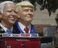 Bild: Joe Cavaretta/dpa
Joe Biden und Donald Trump kämpfen um die Präsidentschaft in den USA. Amberger, die in den Vereinigten Staaten leben, rechnen mit einem knappen Ergebnis.