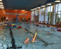 Bild: gi
Vorbei ist es momentan mit Schwimmkursen, Wassergymnastik und anderen Freuden im Ozon-Hallenbad Moosbach.