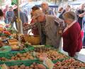 Symbolbild: kro
Beim Einkauf auf dem Bauernmarkt gibt's Gutes direkt vom Erzeuger. Das Bewusstsein für die lokale Produktpalette möchte die Stadt Oberviechtach in der Bevölkerung schärfen. Mittlerweile finden sich 13 Direktvermarkter mit verschiedensten Sortimenten auf der Stadt-Homepage.