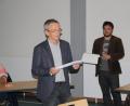 Bild: bjp
Die von Klaus-Peter Fels und Matthias Rembold (von links) vorgetragenen Ausführungen einiger Fachstellen zu den Planunterlagen für den Solarpark Riggau II erbrachten keine substanziellen Änderungen an der Flächennutzungs- und Bebauungsplanung.