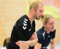 Bild: ham
Trainer Karl Söllner in Aktion. Neben ihm seine Frau Tanja Söllner.