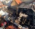 Bild: Eike Schucht/ Feuerwehr Hann. Münden
Bis zu sieben historische Fachwerkhäuser wurden durch ein Feuer in Hannoversch Münden, der Partnerstadt von Oberviechtach, zerstört.