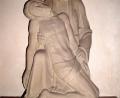 Bild: gis
Die berührende Pieta in der Kriegergedächtniskapelle in Fichtelberg.