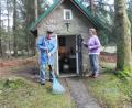 Bild: pi
Hildegard und Ludwig Frauenreuther kümmern sich um die Binsenstock-Kapelle.