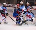 Bild: gb
Am Sonntag um 18 Uhr treten die Blue Devils Weiden zum Derby bei den Selber Wölfen an (Szene aus der vergangenen Saison).