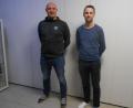 Bild: aho
Christian Most (rechts) und Mario Albert.