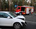 Bild: jma
Ein Klassiker in der kalten Jahreszeit: Eine vereiste Brücke wird einem Autofahrer zum Verhängnis. Der Lenker des VW Polo gerät auf der NEW 2 ins Schleudern und kracht in die Leitplanke.