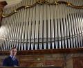 Bild: szl
Florian Löw orgelt seit 13 Jahren in der Pfarrei Plößberg. Er kümmert sich als Vorsitzender des Orgelbauvereins gemeinsam mit der Kirchenverwaltung um die Sanierung der über 90 Jahre alten Weise-Orgel.
