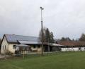 Bild: ohr
Der SC Altfalter – hier das Sportheim – ist der einzige Sportverein im Gemeindegebiet Schwarzach. Der Gemeinderat honorierte die umfangreiche Jugendarbeit, die hier geleistet wird. Zur Finanzierung des Sport- und Spielbetriebs steuert die Gemeinde bis 2025 einen jährlichen Zuschuss bei.