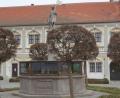 Bild: hmr
Um den Brunnen am Basilikaplatz gibt es wieder einen Krippen-Rundweg.