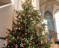 Bild: wrm
Der Weihnachtsbaum in der Kirche St. Emmeram von 2019 - einen Baum wird es geben, aber die Zeit ist doch eine andere. In diesem Jahr sind Anmeldungen mit Sitzplatzreservierungen für die Weihnachtsgottesdienste nötig.