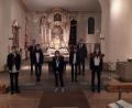 Bild: Landjugend Gleiritsch/exb
Bei einem Gottesdienst wurden fünf neue Mitglieder in die Katholische Landjugend Gleiritsch aufgenommen.