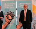 Bild: exb
Landtagsabgeordneter Tobias Reiß (von links) und Professor Horst Domdey sind die Initiatoren der "Bayerischen Therapie-Strategie".