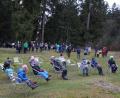 Bild: kro
Gut besucht war am Nachmittag des zweiten Advents der Patroziniumsgottesdienst im Freien vor der St.-Nikolaus-Kirche bei Mähring.