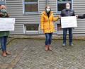 Bild: no
Freude bei drei Kindergarten-Leiterinnen (von links): Manuela Pickel, Sabrina Stibbe, Spender Josef Margraf, Pfarrer Johannes Arweck und Gabi Wachter.