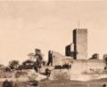 Repro: lg
Die Ruine der Burg Murach zu Anfang des 20. Jahrhunderts. Hinter den Mauern wohnten damals noch einige Menschen. Hedwig Pamlers Forschungen haben neue Aspekte zur Historie offenbart.