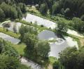 Bild: mmj
Die bisherigen fünf Klärteiche in der Abwasseranlage verschwinden. Mit dem geplanten Bau einer neuen Anlage steht der Gemeinde ein gewaltiger Kraftakt bevor.