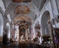 Bild: Petra Hartl
Die Michelfelder Pfarrkirche ist ziemlich groß, bietet in Coronazeiten, aber auch nur einer eingeschränkten Zahl von Gläubigen Platz.