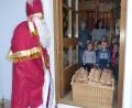 Bild: sl
Nikolaus bei den "Burgspatzen"