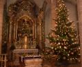 Bild: mde
Willi Seibel hat die Nordmanntanne gestiftet, die Weihnachten 2020 im Altarraum der Kemnather Stadtpfarrkirche Mariä Himmelfahrt steht.