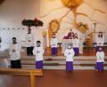 Bild: fvo
Die sechs neuen Minis der Pfarrei St. Sebastian (Mitte).