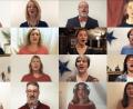 Screenshot: Christian Gold
Alles singt, o wie lacht. Der Weidener Kammerchor kommt derzeit nur virtuell zusammen. Trotzdem ist es ihm gelungen, "Stille Nacht" gemeinsam für ein Video aufzunehmen.