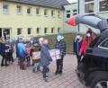 Bild: Heidi Neidl/exb
Die Schüler der Grundschule sammelten zahlreiche Päckchen für bedürftige Kinder.