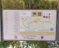 Bild: Ingrid Leser/exb
Auch ohne gemeinsame Aktivitäten kam der OWV Bärnau bei einigen Projekten voran. So wurde etwa eine neue Wandertafel "Goldenen Straße" installiert.