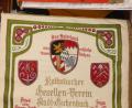 Bild: rn
"Katholischer Gesellen-Verein Stadt Eschenbach", steht auf der Fahne von 1906.