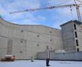 Bild: Thomas Kosarew
Ein imposanter Bau: An dieser Stelle des ehemaligen Bundeswehr-Krankenhauses entsteht unter der Regie des Amberger Architekten Maxim Ziegler ein neues Parkhaus.