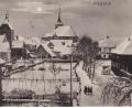Repro: rha
Eine Winteridylle vor gut 100 Jahren: So zeigte sich der Blick auf die Vilsecker Mühlstraße, wie diese historische Aufnahme beweist.