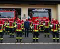 Bild: obe
Die Einsatzkräfte der Feuerwehr Neusorg bekamen neue Einsatzkleidung.