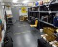 Bild: fsb
Der derzeit verwaiste Probenraum im Instrumentenzimmer in der Turnhalle.