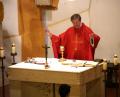 Bild: fvo
Pfarrer Norbert Götz zelebriert den Patroziniumsgottesdienst