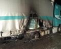 Bild: Feuerwehr Nabburg
Vermutlich ein technischer Defekt ist die Ursache für den Lkw-Brand auf der A 93.