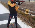 Bild: Johannes Donhauser/exb
Johannes Donhauser im Trainingslager im finnischen Muonio. Zuletzt war der Oberpfälzer beim IBU-Cup im Bayerischen Wald am Start.