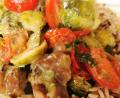 Bild: Heike Heindl/exb
Maronen, Rosenkohl und Tomaten harmonieren gut miteinander.