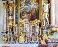 Bild: njn
Unter dem Motto „Gott ist immer für uns da – auch in der Pandemie“ lädt die Pfarrei in der in der Pfarrkirche Mariä-Himmelfahrt jeden Mittwoch um 19 Uhr vor dem Allerheiligsten zur Andacht ein.