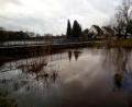Bild: fpoz
Regen und Schneeschmelze sorgen für Hochwasser in Waldershof.
