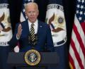 Bild: Evan Vucci/AP/dpa 
US-Präsident Joe Biden hält eine Rede vor den Mitarbeitern im Außenministerium.