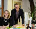 Bild: Christine Hollederer
Seit Jahren ein eingespieltes Team: Die Touristiker des Landkreises Amberg-Sulzbach, Regina Wolfohr und Hubert Zaremba.