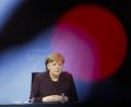 Bild: Markus Schreiber
Ampel weiter auf Rot: Bundeskanzlerin Angela Merkel (CDU) während einer Pressekonferenz nach den Beratungen mit den Länderregierungschefs zur Mutation des Corona-Virus im Kanzleramt.