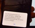 Bild: mde
Auch den „Telekom Service“ mit dem Handy zu erreichen, fiel am Donnerstag schwer.